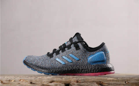 Adidas Pure BOOST阿迪达斯满天星反光公司级带半码全新boost透气中底 货号：B37811