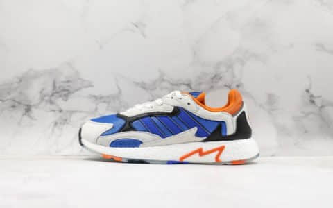 阿迪达斯Adidas Tresc Run Boost火焰真爆米花复古休闲运动跑步鞋公司级版本原盒原标 货号：EG4892