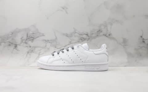 阿迪达斯Adidas stan smith Static纯原版本史密斯满天星3M反光材质原厂高亮鞋带外贸客户指定订单国外限量款 货号：BD7455