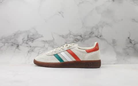 阿迪达斯Adidas Originals Handball Spezial复古休闲板鞋全鞋采用进口头层猪八制作牛筋耐磨大底 货号：DB3570