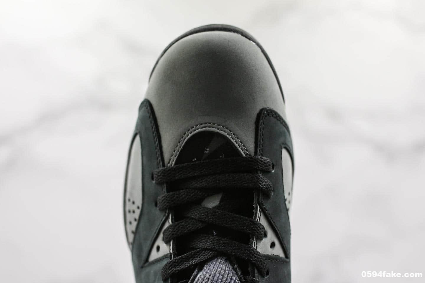 乔丹Air Jordan 6 x PSG大巴黎AJ6纯原版本麂皮材质原楦头原纸板原鞋开模打造区别市面通货版本 货号：CK1229-001