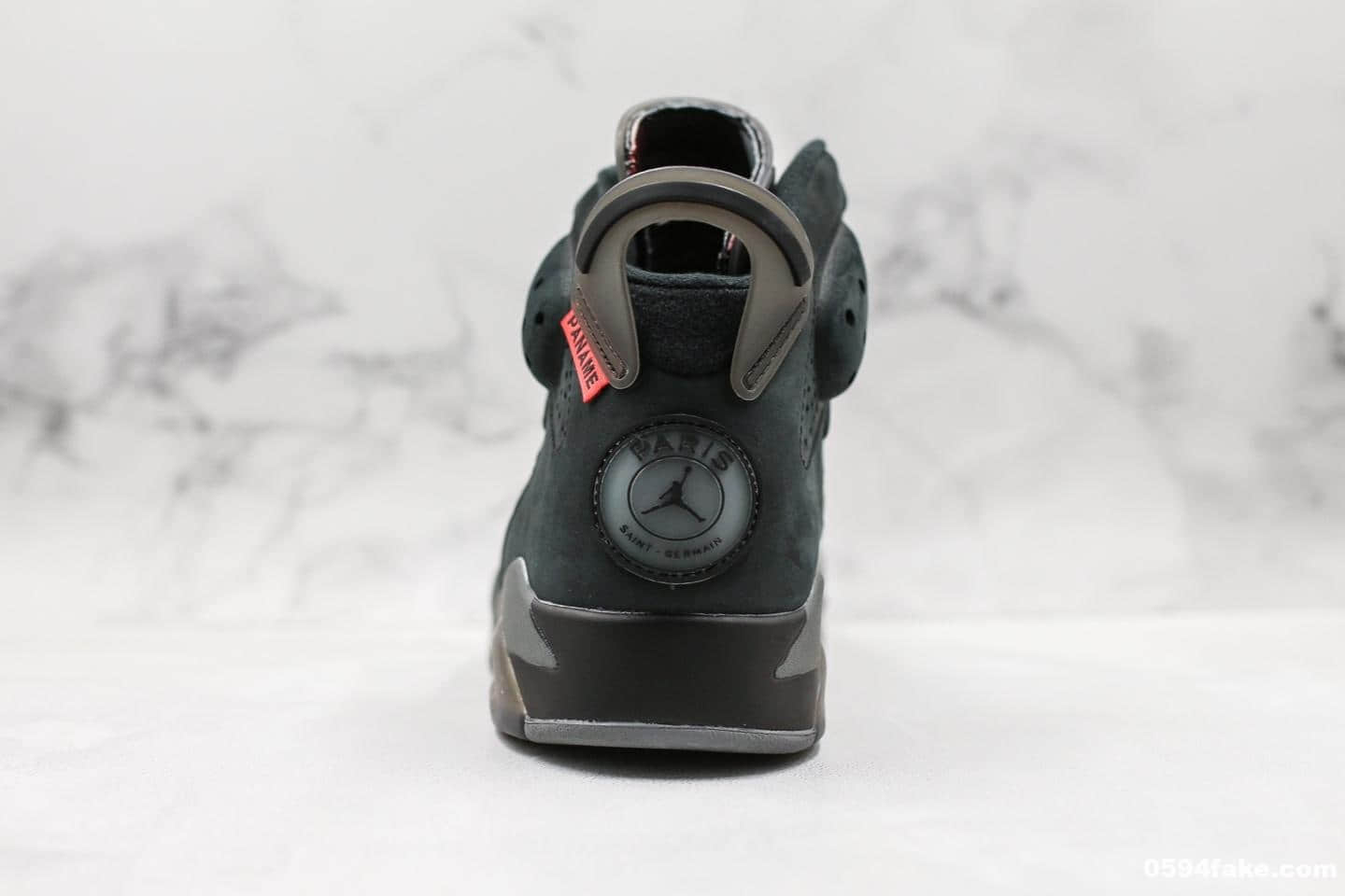 乔丹Air Jordan 6 x PSG大巴黎AJ6纯原版本麂皮材质原楦头原纸板原鞋开模打造区别市面通货版本 货号：CK1229-001