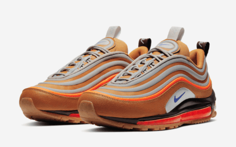 Nike Air Max 97再释新配色！从材质到配色都写着“秋冬必备”！ 货号：BQ5615-200