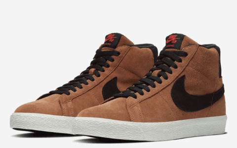 Nike SB Blazer Mid新配色曝光！复古干练！ 货号：864349-202