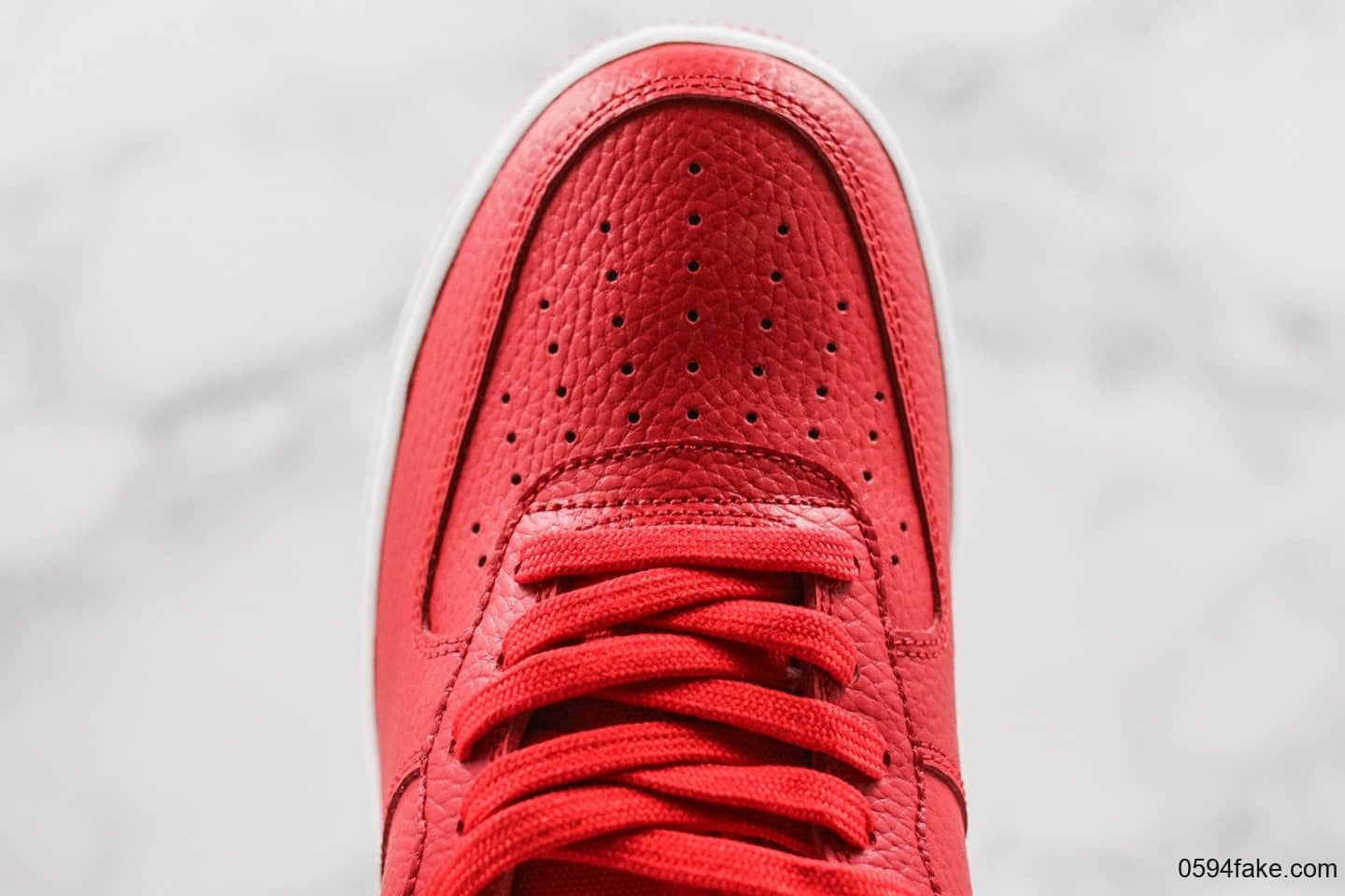 耐克Nike Air Force 1 '07 LV8 1“Mystic Red”海外限定配色红黑公司级原楦开发原装硬质牛剖层移模革 货号:AO2439-600