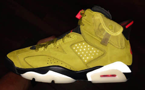 Travis Scott x Air Jordan 6 “Yellow Cactus Jack”或将于明年发售！？