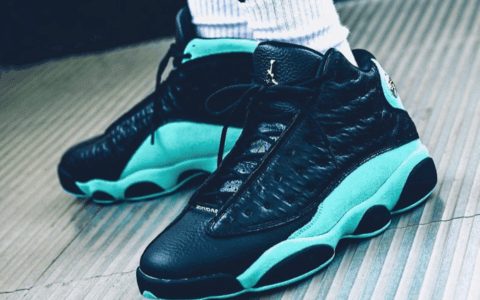 蒂芙尼绿Air Jordan 13发售日期提前！还有最新上脚图和实物图曝光！ 货号：414571-030