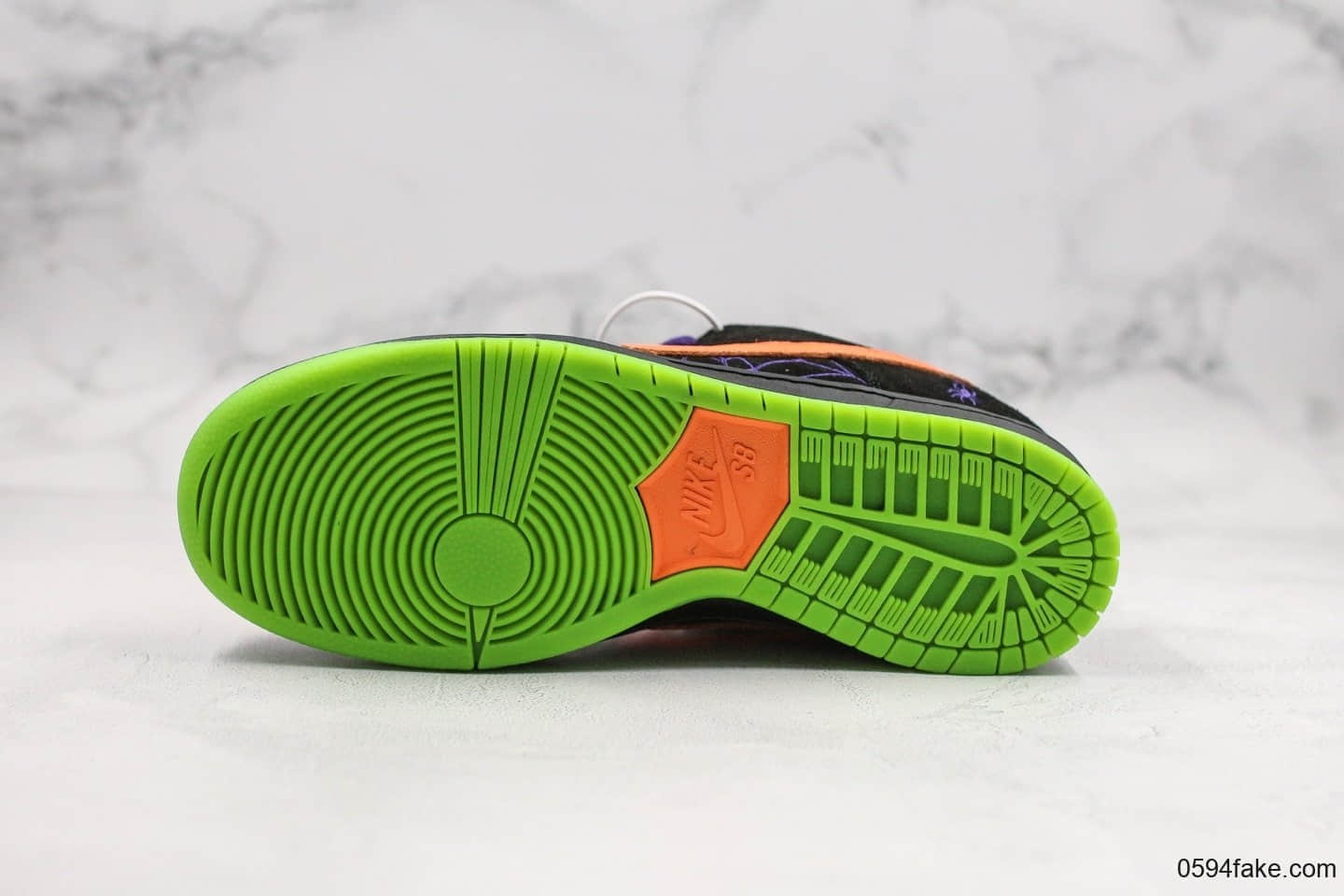 耐克Nike SB Dunk Low Night of Mischief纯原版本DUNK万圣节配色原装原盒版本内置气垫原档案数据开发低帮板鞋 货号：BQ6817-006