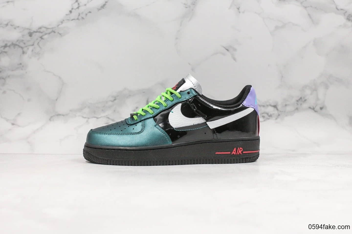耐克Nike Air Force 1 Low ’07 Vandalized纯原版本解构空军一号低帮小丑配色内置气垫新品出货完美细节 货号:CT7359-001