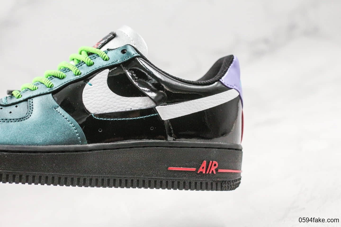 耐克Nike Air Force 1 Low ’07 Vandalized纯原版本解构空军一号低帮小丑配色内置气垫新品出货完美细节 货号:CT7359-001