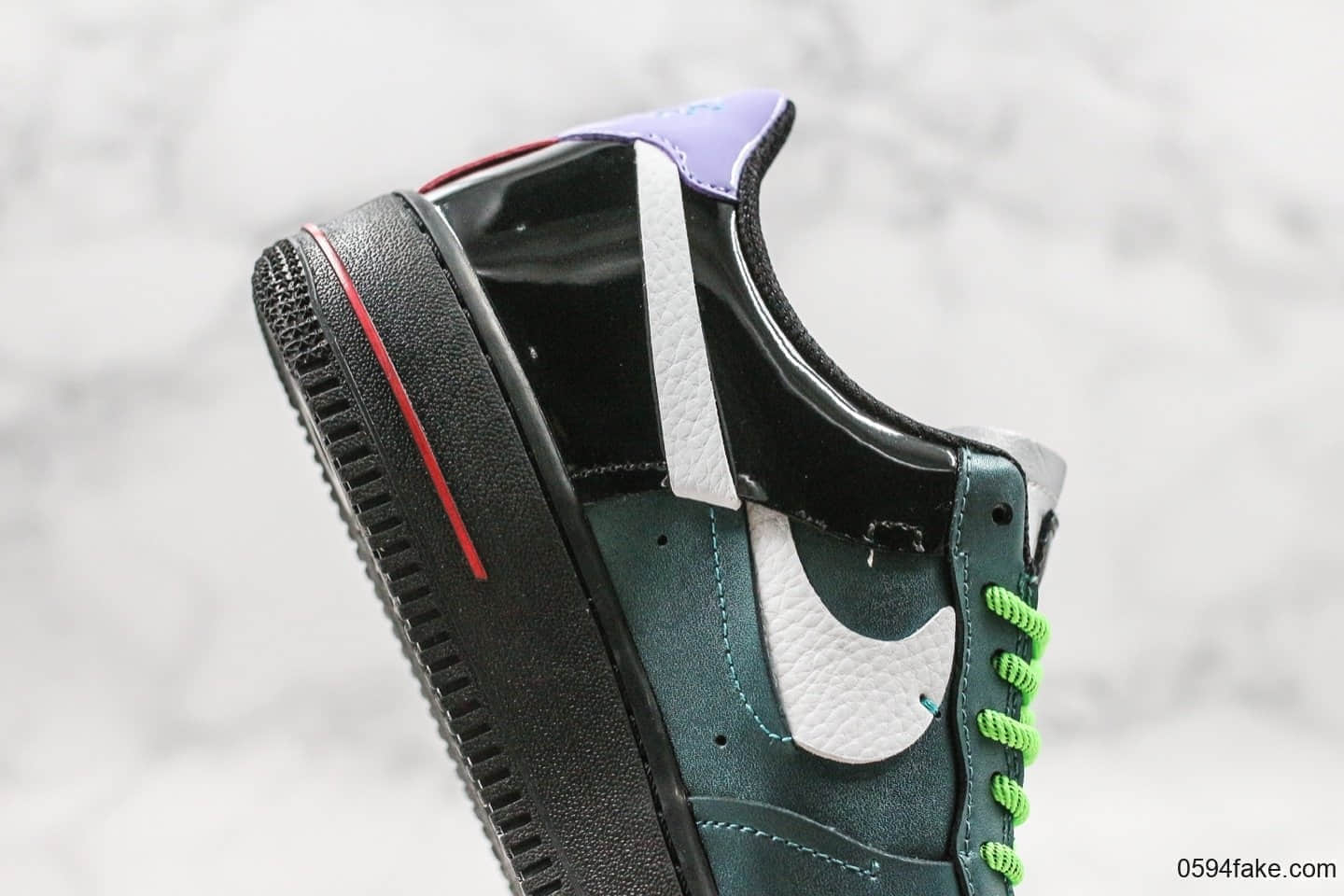 耐克Nike Air Force 1 Low ’07 Vandalized纯原版本解构空军一号低帮小丑配色内置气垫新品出货完美细节 货号:CT7359-001