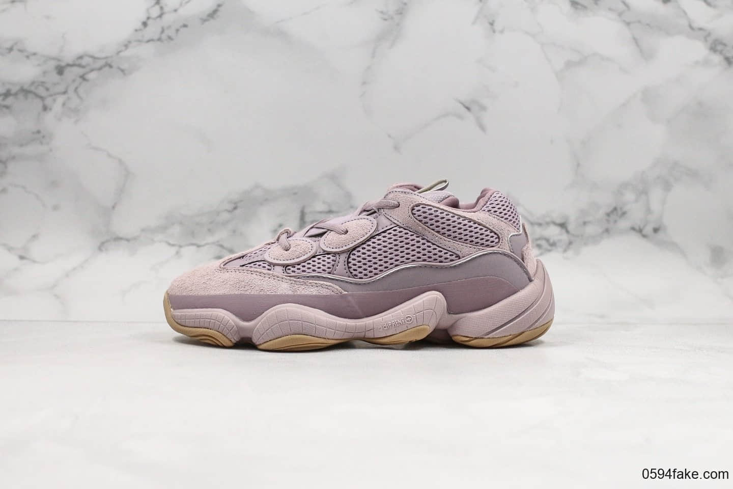 阿迪达斯adidas Yeezy Boost 500 Soft Vision纯原版本椰子500灭霸薰衣草紫配色侃爷老爹鞋原档案数据开发原厂皮革原盒原标 货号:FW2656
