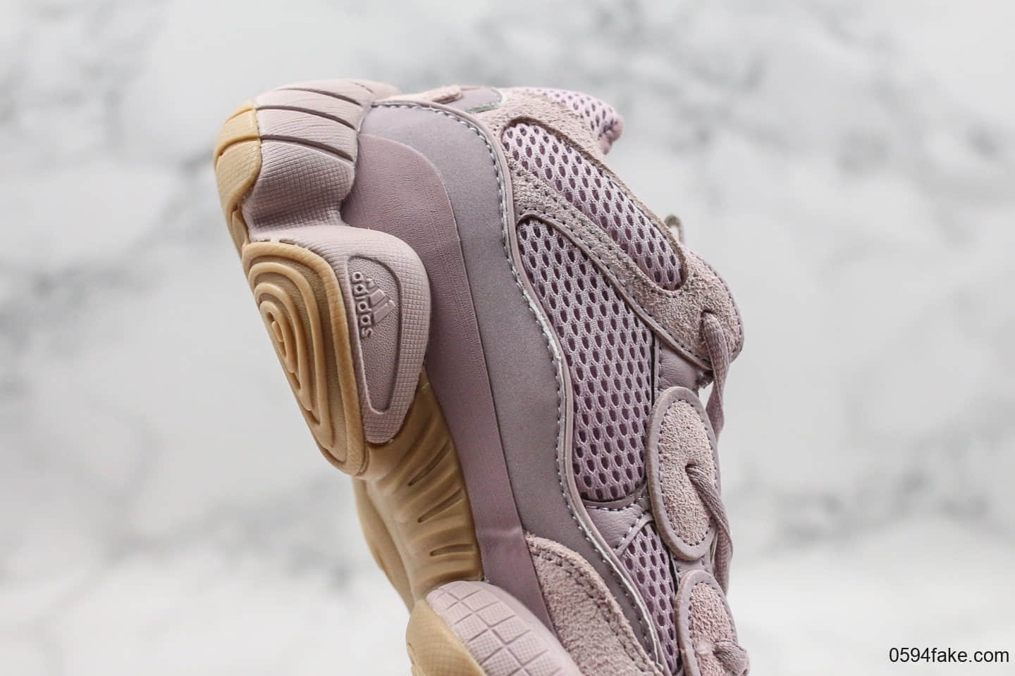 阿迪达斯adidas Yeezy Boost 500 Soft Vision纯原版本椰子500灭霸薰衣草紫配色侃爷老爹鞋原档案数据开发原厂皮革原盒原标 货号:FW2656