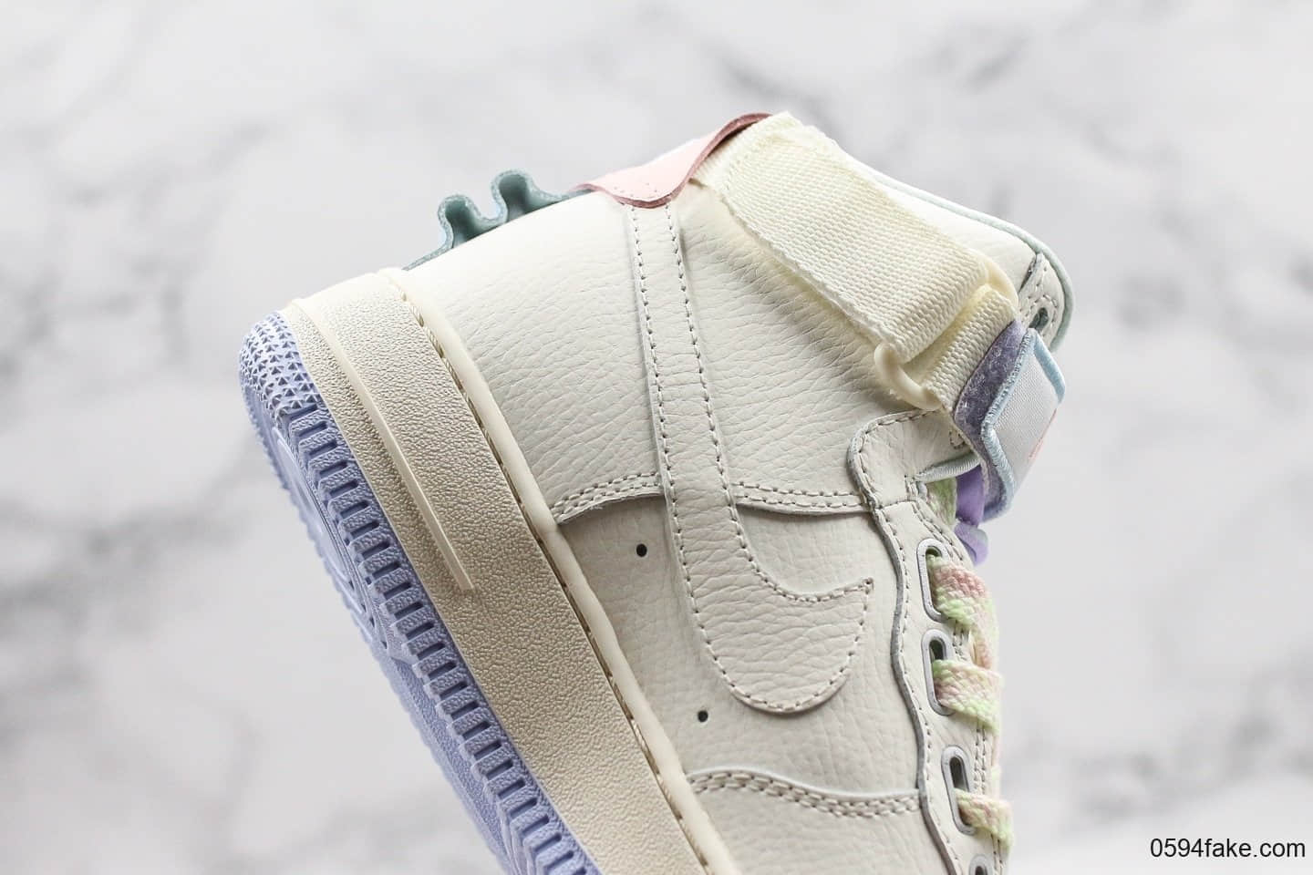 耐克Nike Air Force 1 Mid纯原版本空军一号独角兽联名款原鞋开模打造全头层牛皮市面最高版本原盒原标 货号:CQ4810-100