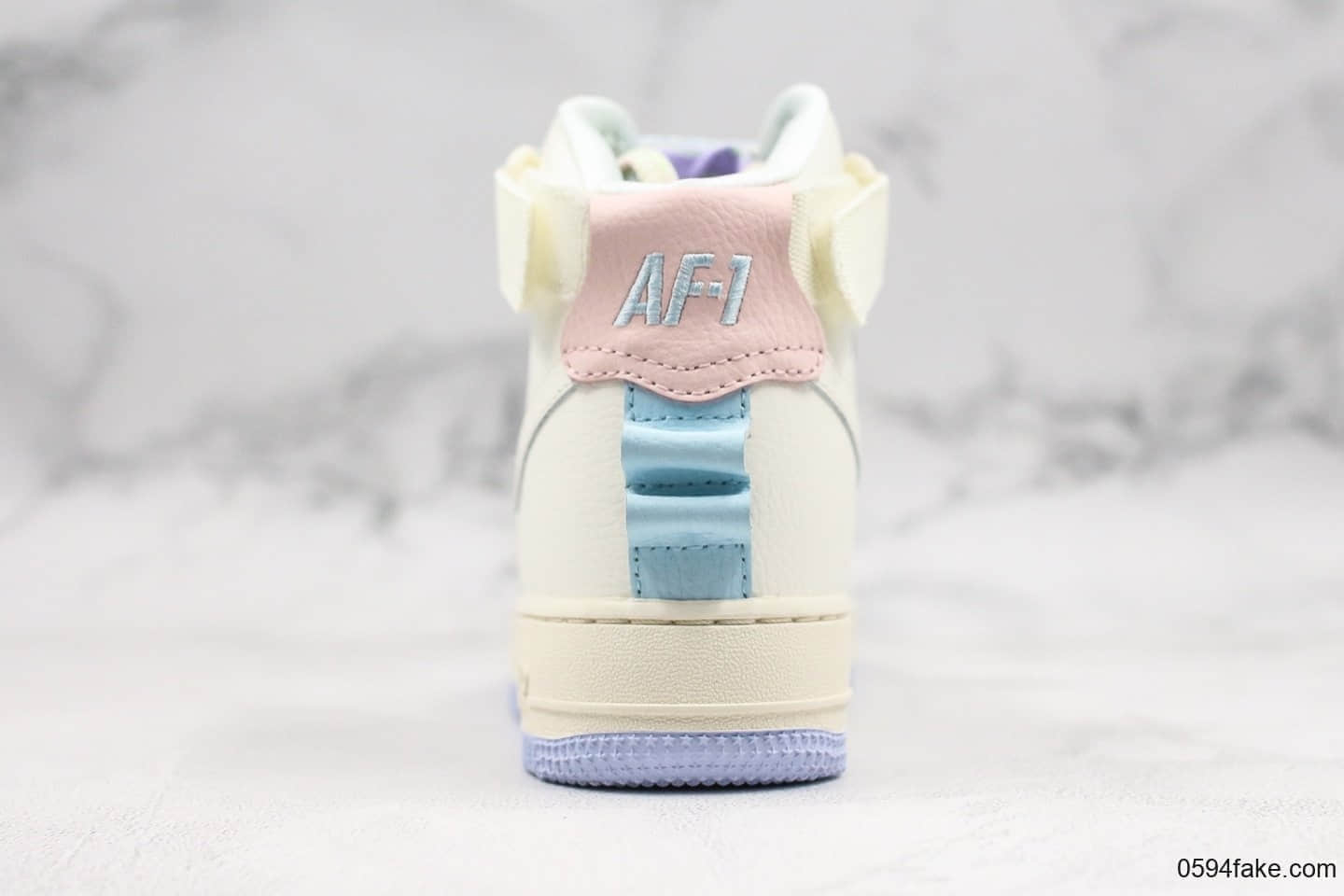 耐克Nike Air Force 1 Mid纯原版本空军一号独角兽联名款原鞋开模打造全头层牛皮市面最高版本原盒原标 货号:CQ4810-100