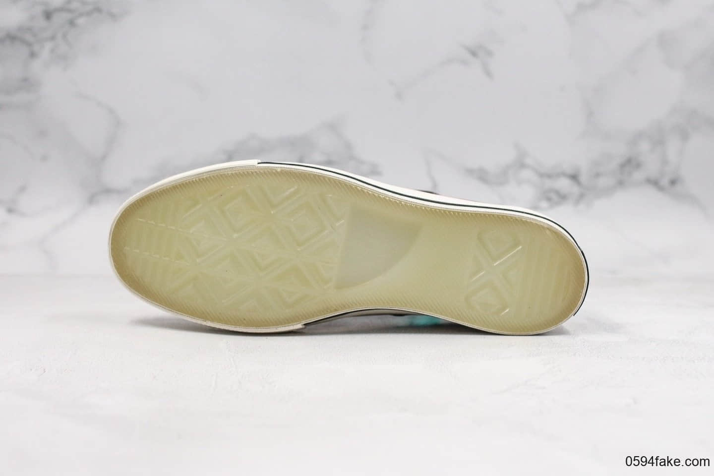 匡威Lay Zhang x Converse Chuck 1970 High张艺兴联名款皮面黑白红口袋真标带半码原装礼盒版本原厂硫化工艺正确蓝PU中底 货号:167421C