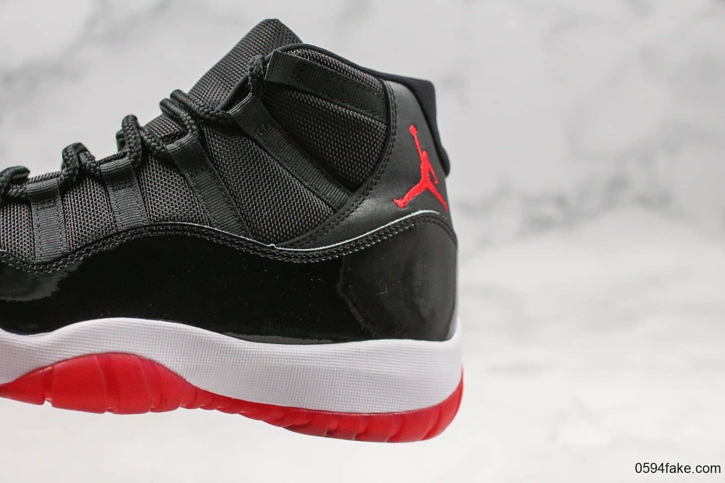 乔丹Air Jordan 11纯原真碳版本高帮AJ11黑红配色原档案数据开发原楦头原纸板支持实战篮球鞋 货号：378037-061