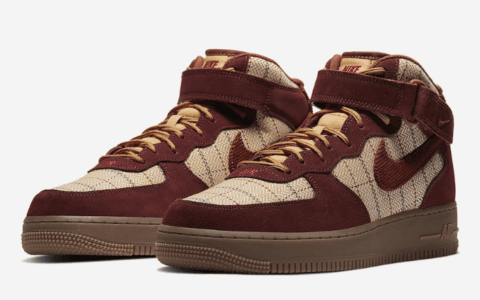 秋冬复古风情！全新Air Force 1 Mid现已发售！ 货号：CT1206-900