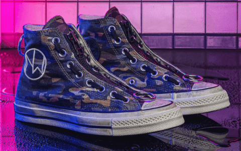 迷彩印花+做旧设计！全新UNDERCOVER x Converse联名下周发售！