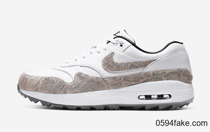 狂野蛇纹元素!全新Air Max 1 Golf即将发售! 货号:CI6876-101