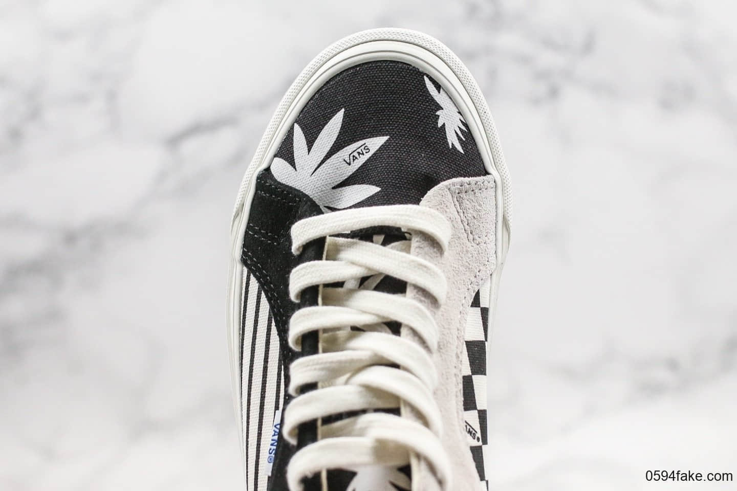 万斯Vans Vault OG Lampin LX公司级版本低帮条纹格子黑白限定原厂硫化大底原鞋开模一比一打造