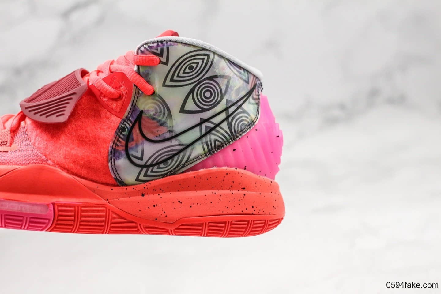 耐克Nike Kyrie 6 Pre-Heat Berlin纯原版本欧文6代城市限定柏林配色原档案数据开发内置气垫 货号：CN9839-600