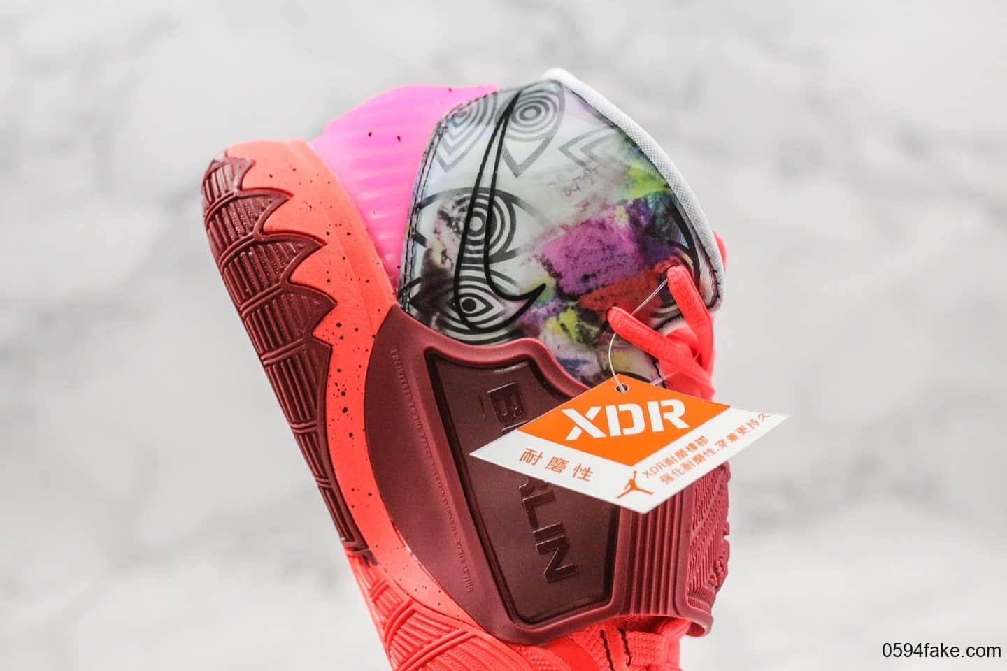 耐克Nike Kyrie 6 Pre-Heat Berlin纯原版本欧文6代城市限定柏林配色原档案数据开发内置气垫 货号：CN9839-600