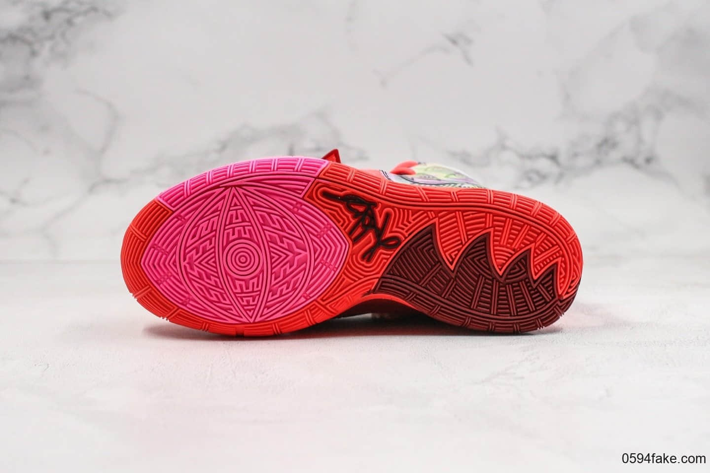耐克Nike Kyrie 6 Pre-Heat Berlin纯原版本欧文6代城市限定柏林配色原档案数据开发内置气垫 货号：CN9839-600