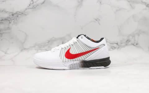 耐克Nike Zoom Kobe 4纯原版本科比4代美国国家篮球队灰红配色内置真碳板加持支持各种高强度实战 货号：AV6339-106