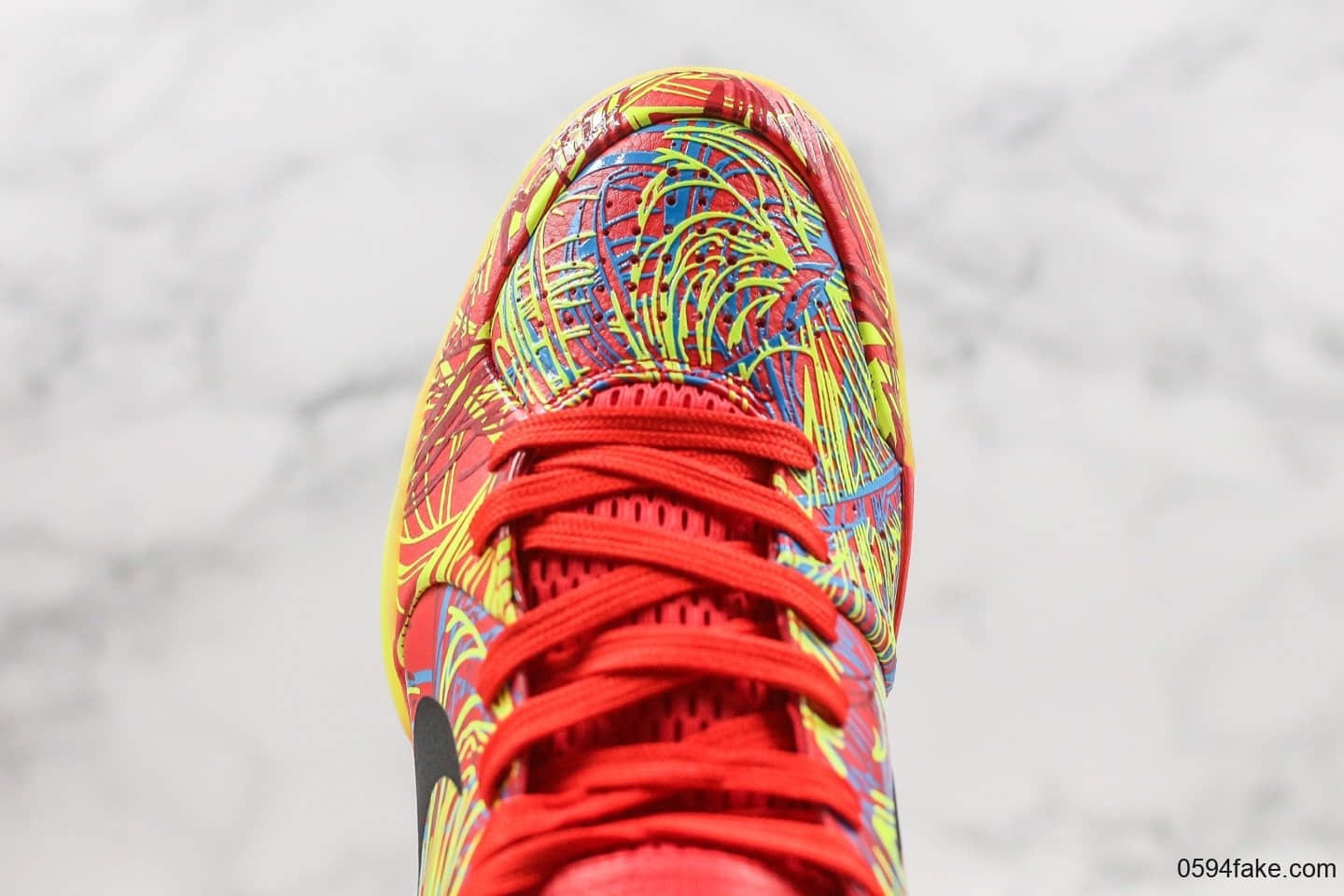 耐克Nike Kobe 4 Protro Wizenard纯原版本科比4代涂鸦系列黑红内置碳板加持原盒原标支持实战 货号:CV3469-006