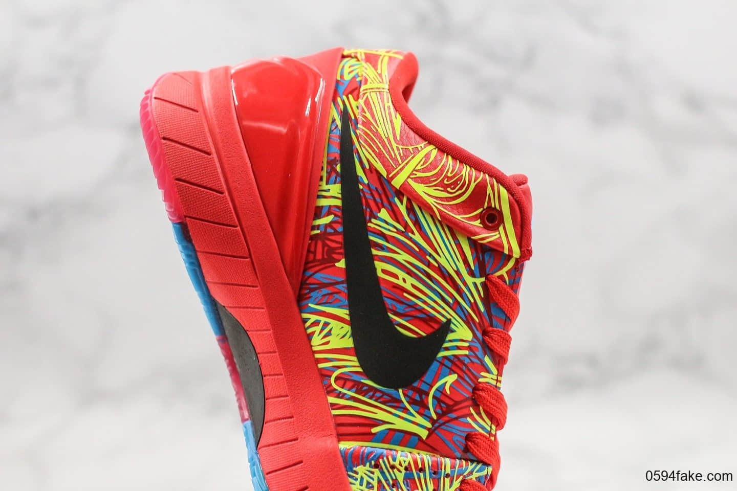 耐克Nike Kobe 4 Protro Wizenard纯原版本科比4代涂鸦系列黑红内置碳板加持原盒原标支持实战 货号:CV3469-006