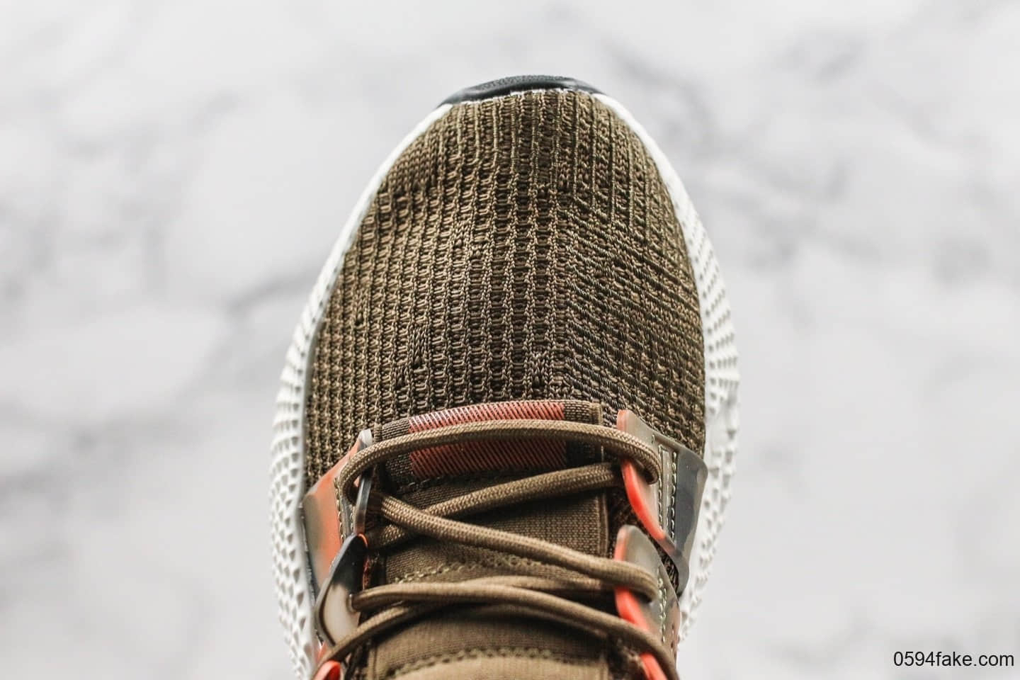 阿迪达斯Adidas Originals Prophere纯原版本恐惧鲨鱼棕色原盒原标区别市面通货版本正确TPU饰条 货号:EE4736