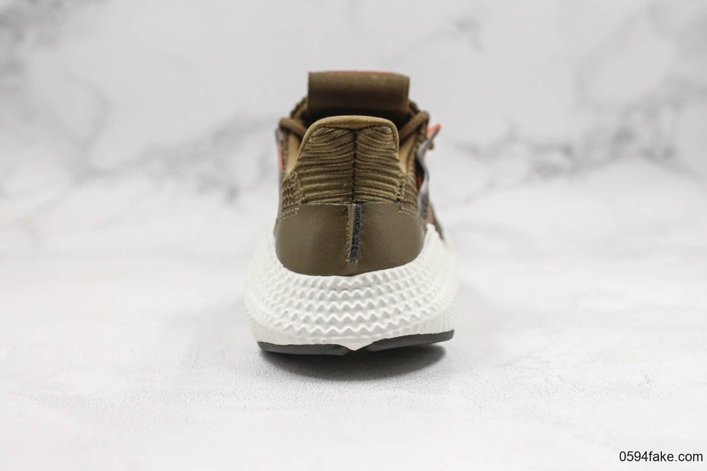 阿迪达斯Adidas Originals Prophere纯原版本恐惧鲨鱼棕色原盒原标区别市面通货版本正确TPU饰条 货号:EE4736
