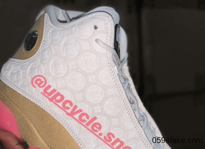 铜钱压纹!Air Jordan 13 CNY首度曝光! 货号:CW4409-100