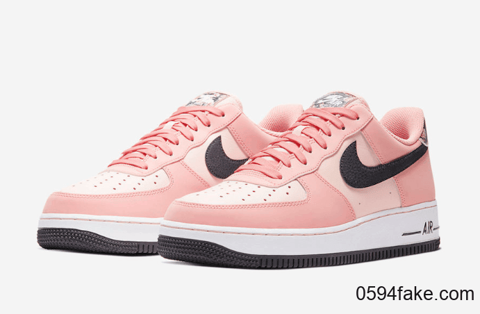 樱花少女粉!这双 Air Force 1你心动了吗? 货号:CU6649-100