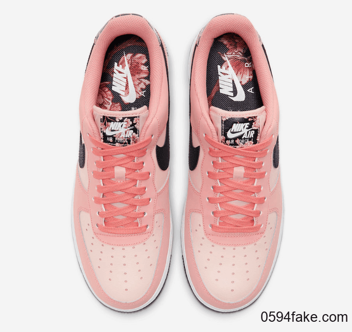 樱花少女粉!这双 Air Force 1你心动了吗? 货号:CU6649-100