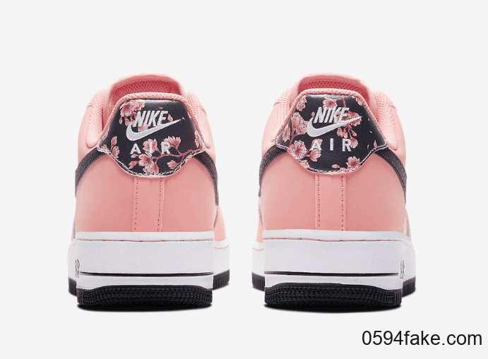 樱花少女粉!这双 Air Force 1你心动了吗? 货号:CU6649-100