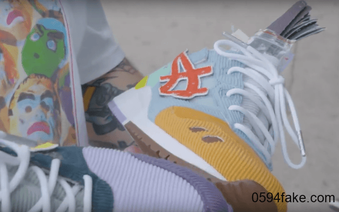 鸳鸯设计+灯芯绒拼接!重磅SW x atmos x ASICS 三方联名释出最新实物图!