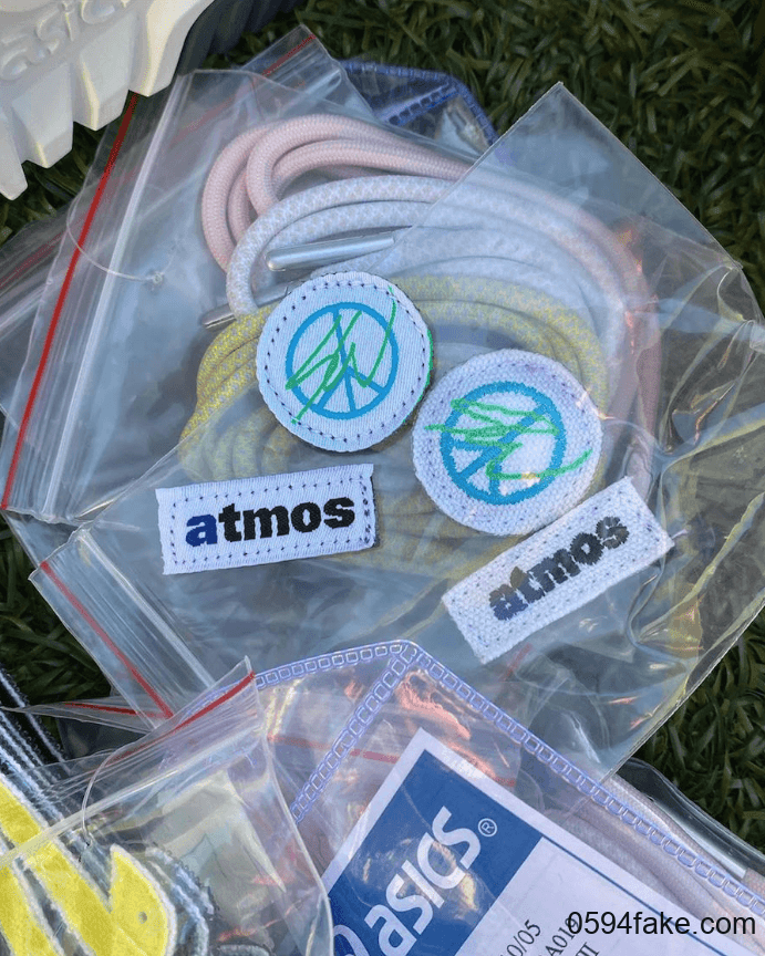 鸳鸯设计+灯芯绒拼接!重磅SW x atmos x ASICS 三方联名释出最新实物图!