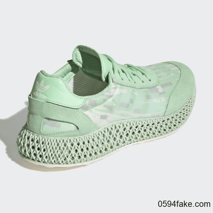 清新薄荷绿！全新adidas Futurecraft 4D-5923即将发售！ 货号：EE7996