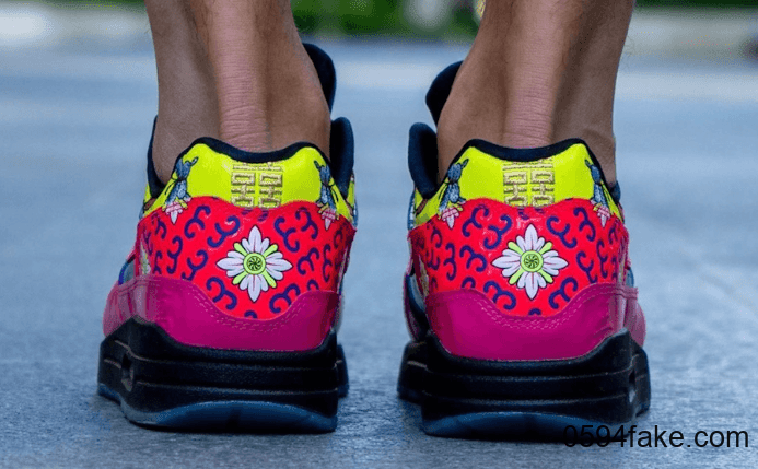 耐克中国年配色再赢新成员!Air Max 1 CNY“ Longevity”上脚图曝光! 货号:CU8861-460