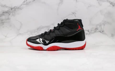 乔丹Air Jordan 11 Concord纯原版本AJ11大魔王黑红配色原档案数据开发区别市面通货版本真碳支持实战 货号：378037-061