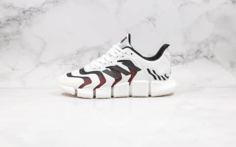 阿迪达斯adidas Climacool纯原版本清风跑鞋毛毛虫爆米花黑白色原盒原标 货号：FX7845