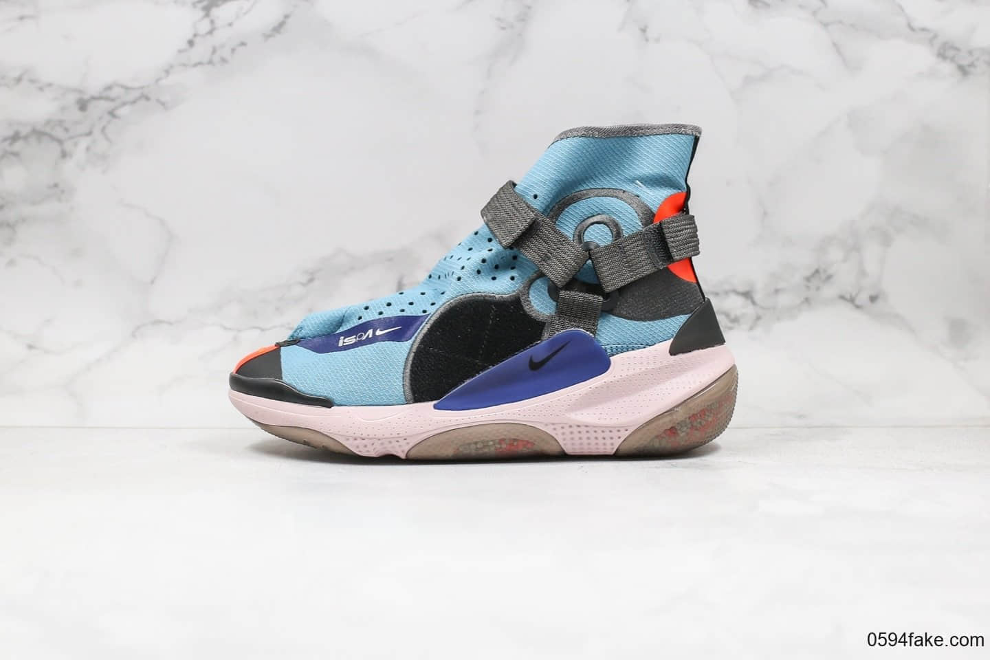 耐克Nike ISPA Joyride Envelope纯原版本高帮ISPA湖水蓝配色内置爆米花颗粒原盒原标 货号:BV4584-400