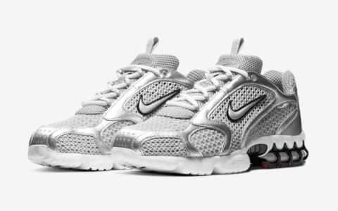 经典复古跑鞋！Nike Air Zoom Spiridon Caged新配色释出官图！ 货号：CJ1288-001