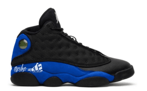 酷似昆汀·理查德森 PE战靴！全新AJ13“Hyper Royal”年底发售！ 货号：414571-040