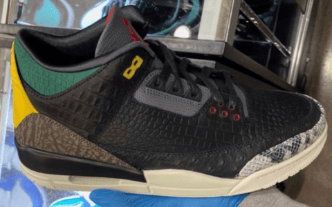 AJ3“动物园2.0”实物图曝光！多种动物纹理尽显狂野奢华！ 货号：CK4344-001