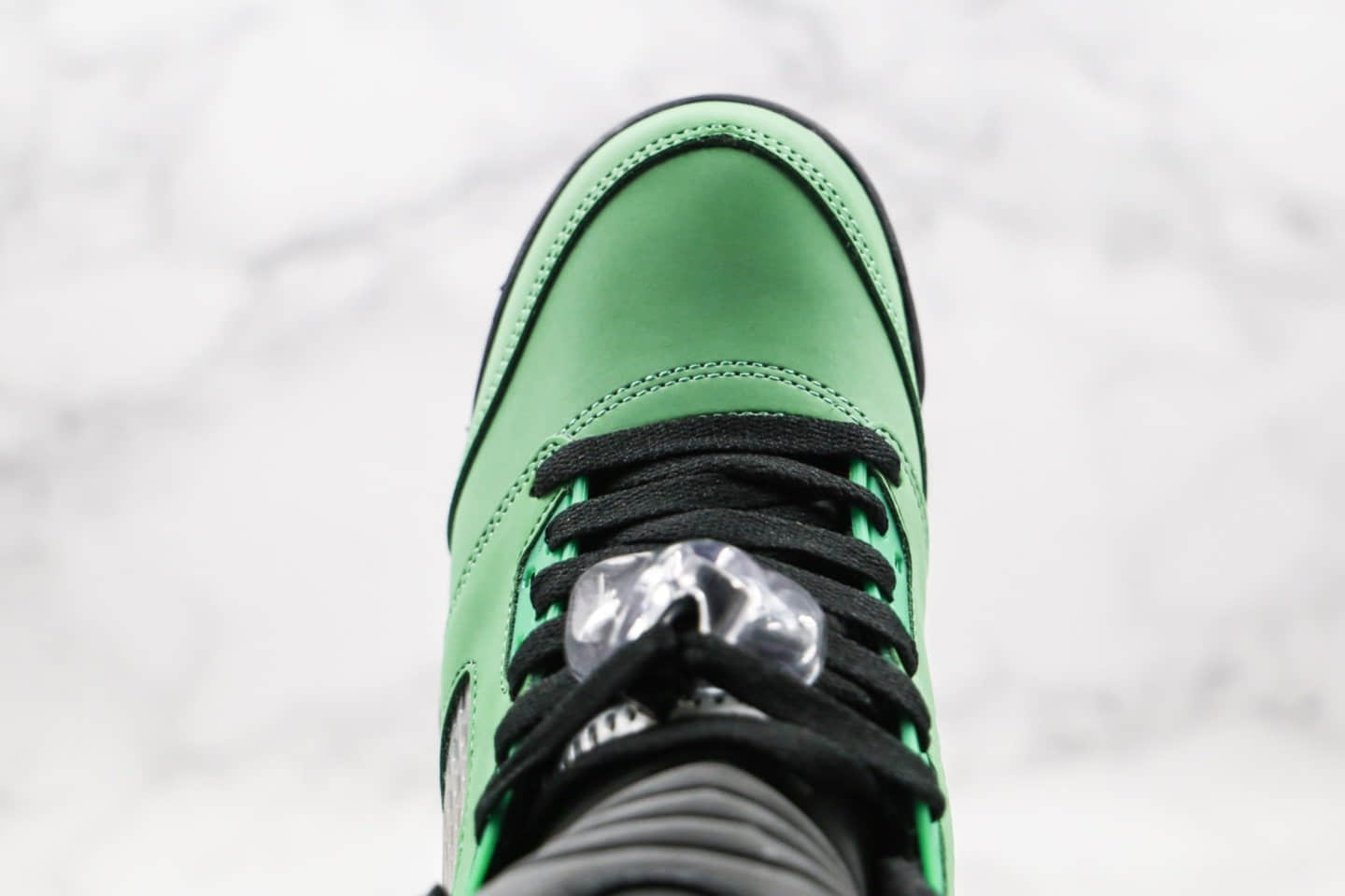 乔丹Air Jordan 5 SE Oregon Ducks纯原版本苹果绿AJ5篮球鞋内置气垫原盒原标 货号:CK6631-307