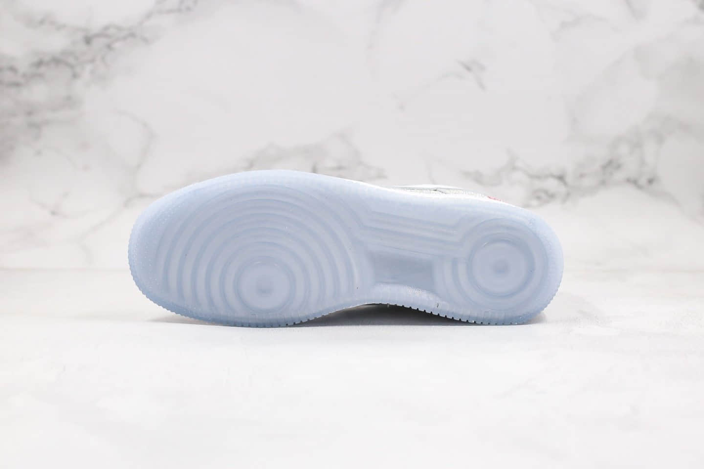 耐克Nike 2020SS AIR FOCRE 1 Low White White公司级版本低帮空军一号Supreme联名款满天星配色内置气垫 货号:AO9286-100