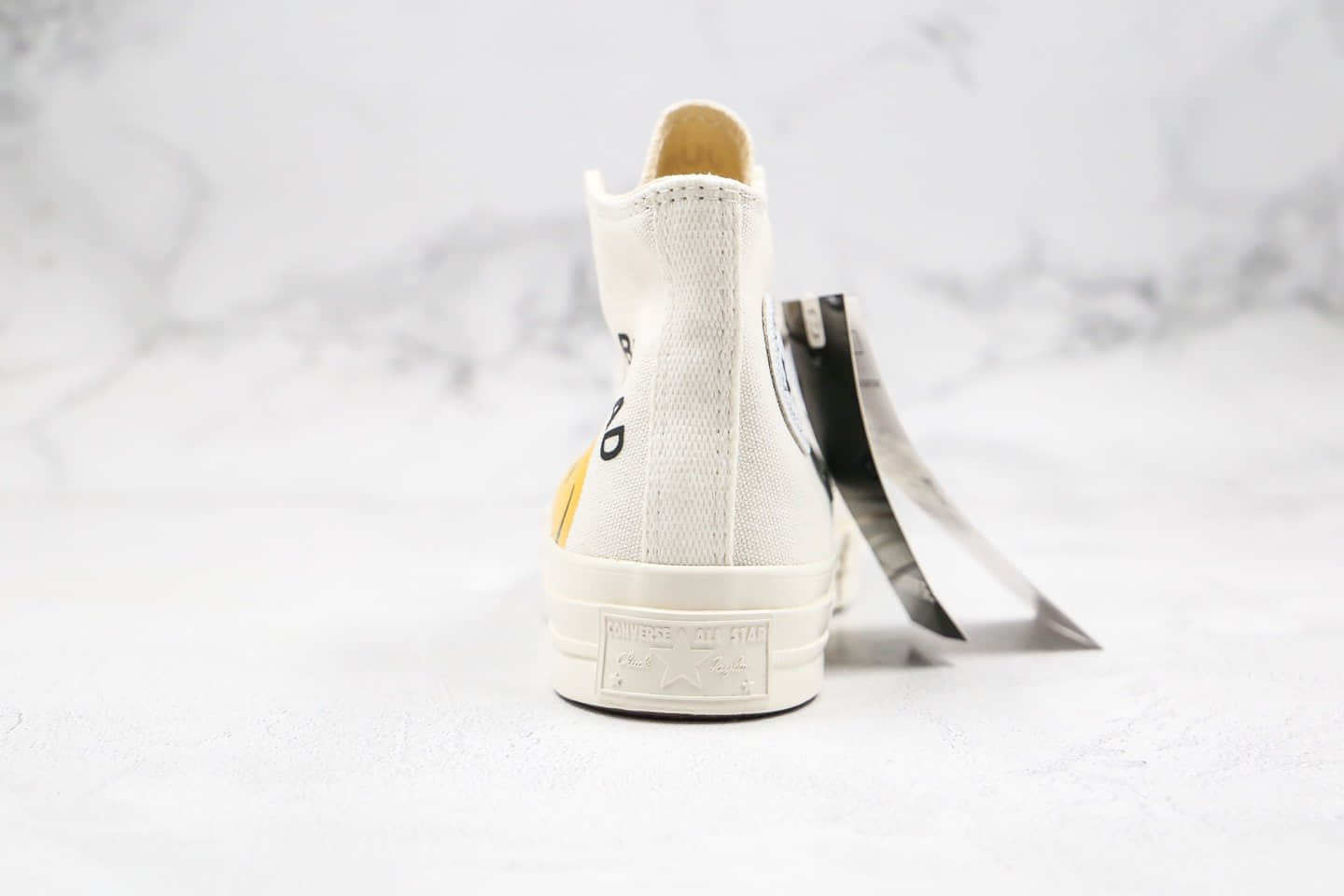 匡威Chuck Taylor All Star 70 Hi高帮帆布鞋笑脸米白配色原厂硫化大底